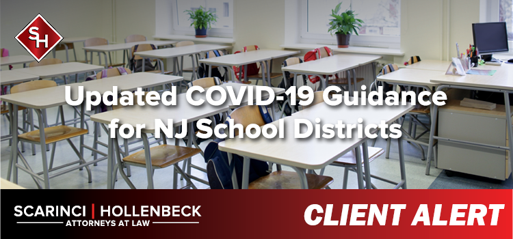 Updated COVID-19 Guidance for NJ School Districts